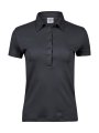 Dames Polo PIMA Tee Jays 1441 Dark Grey